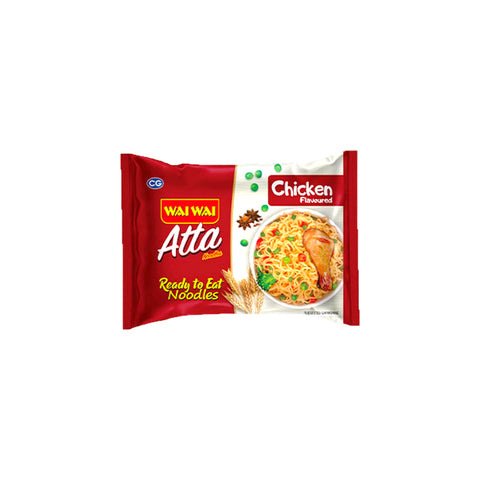 Wai Wai Atta Noodles Chicken Flavor 75g