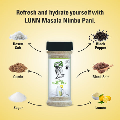 Lunn Masala Nimbu Pani 160g
