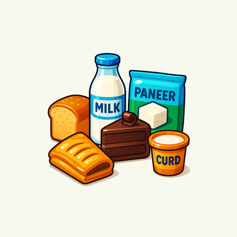 Bakery, Cakes & Dairy