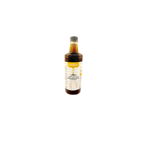 The Eatwise Black Mustard Wood Pressed Oil 1ltr