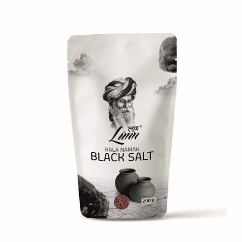 Lunn Black Salt 200g