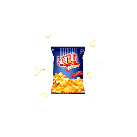 A1 Tapioca (Cassava) Chips Spicy 160gm