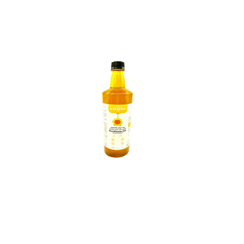 The Eatwise Sunflower Wood Pressed Oil 1ltr